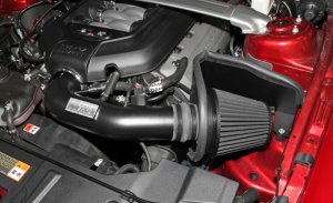 Ford Mustang Performance Air Intake - K&N Engineering - Blackhawk - Black - `11-`14